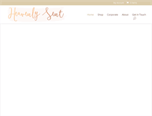 Tablet Screenshot of heavenlysent.co.nz